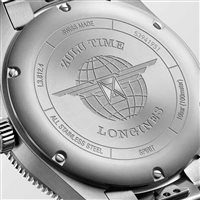 Orologio Longines Uomo Spirit Zulu Time in Acciaio L38024506 - L38024506